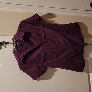 East 5th purple blouse
